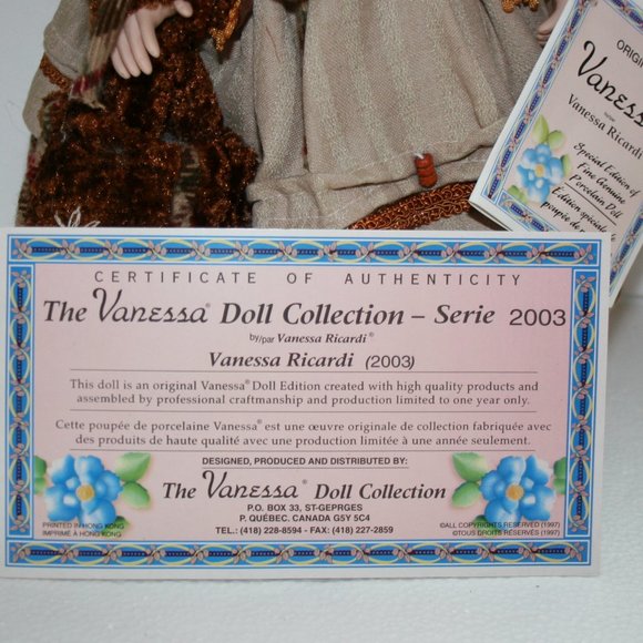 Vanessa Doll Serie 2003 by Vanessa Ricardi - Picture 13 of 16